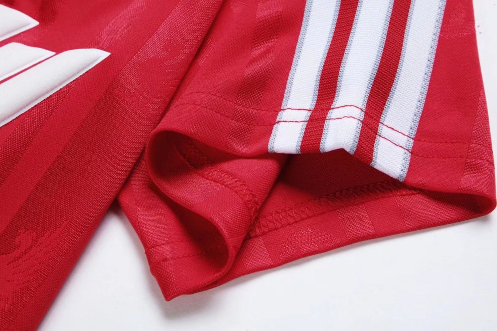 1988/1989 Liverpool Retro Home Soccer Jersey