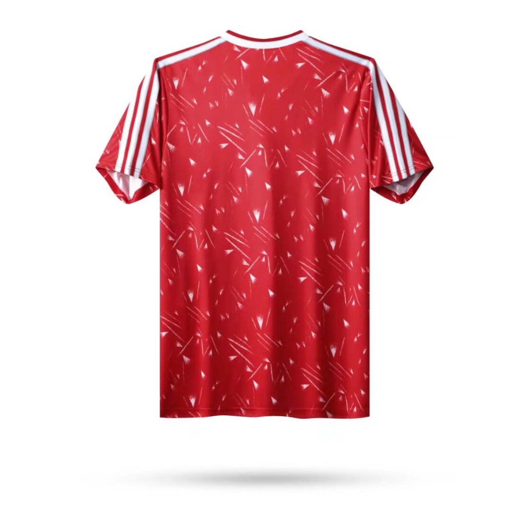 1990/1991 Liverpool Retro Home Soccer Jersey