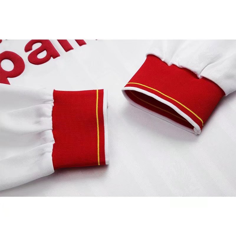 1985/1987 Liverpool Retro Away Long Sleeved Soccer Jersey