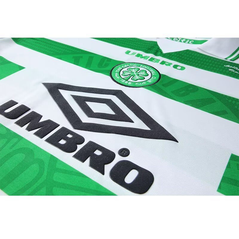 1998 Celtic Retro Home Soccer Jersey