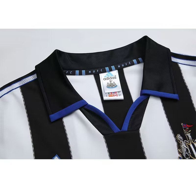1999/2000 Newcastle United Retro Home Soccer Jersey