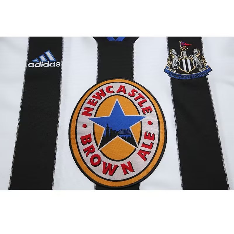 1999/2000 Newcastle United Retro Home Soccer Jersey