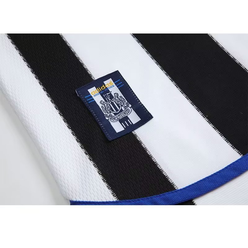 1999/2000 Newcastle United Retro Home Long Sleeved Soccer Jersey