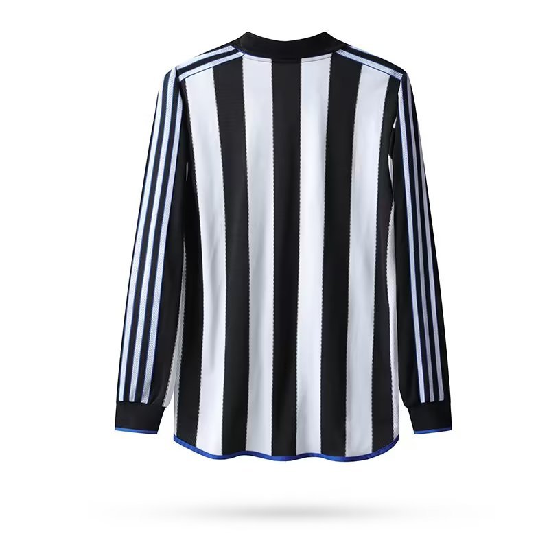 1999/2000 Newcastle United Retro Home Long Sleeved Soccer Jersey