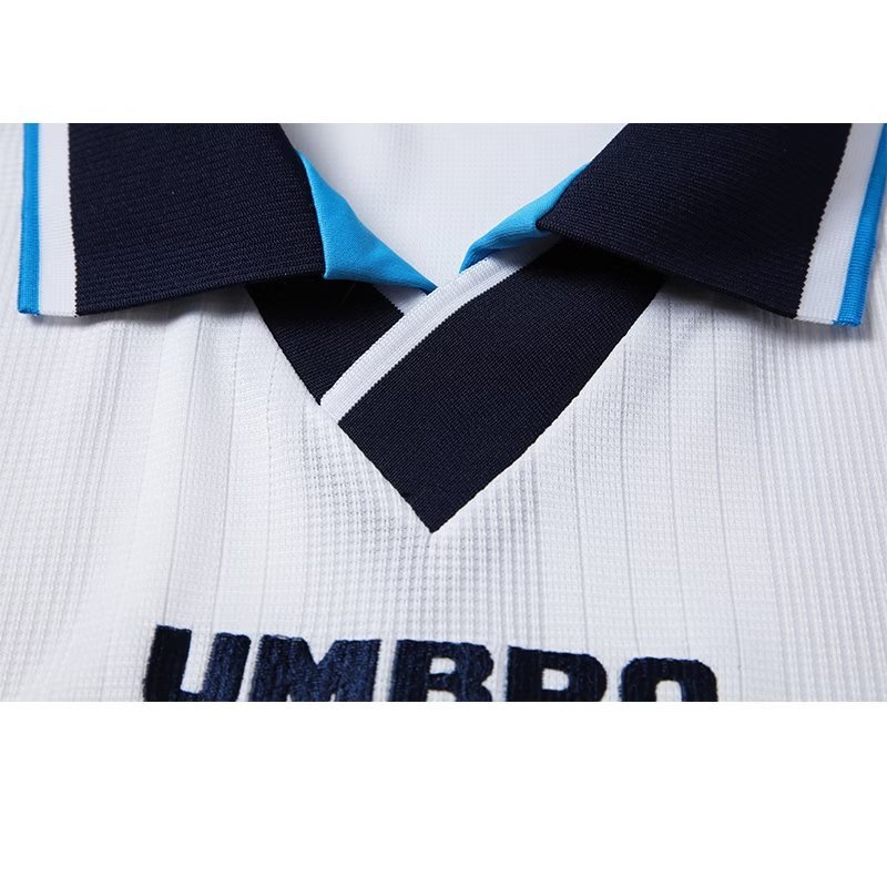 1996/1997 England Retro Home Soccer Jersey