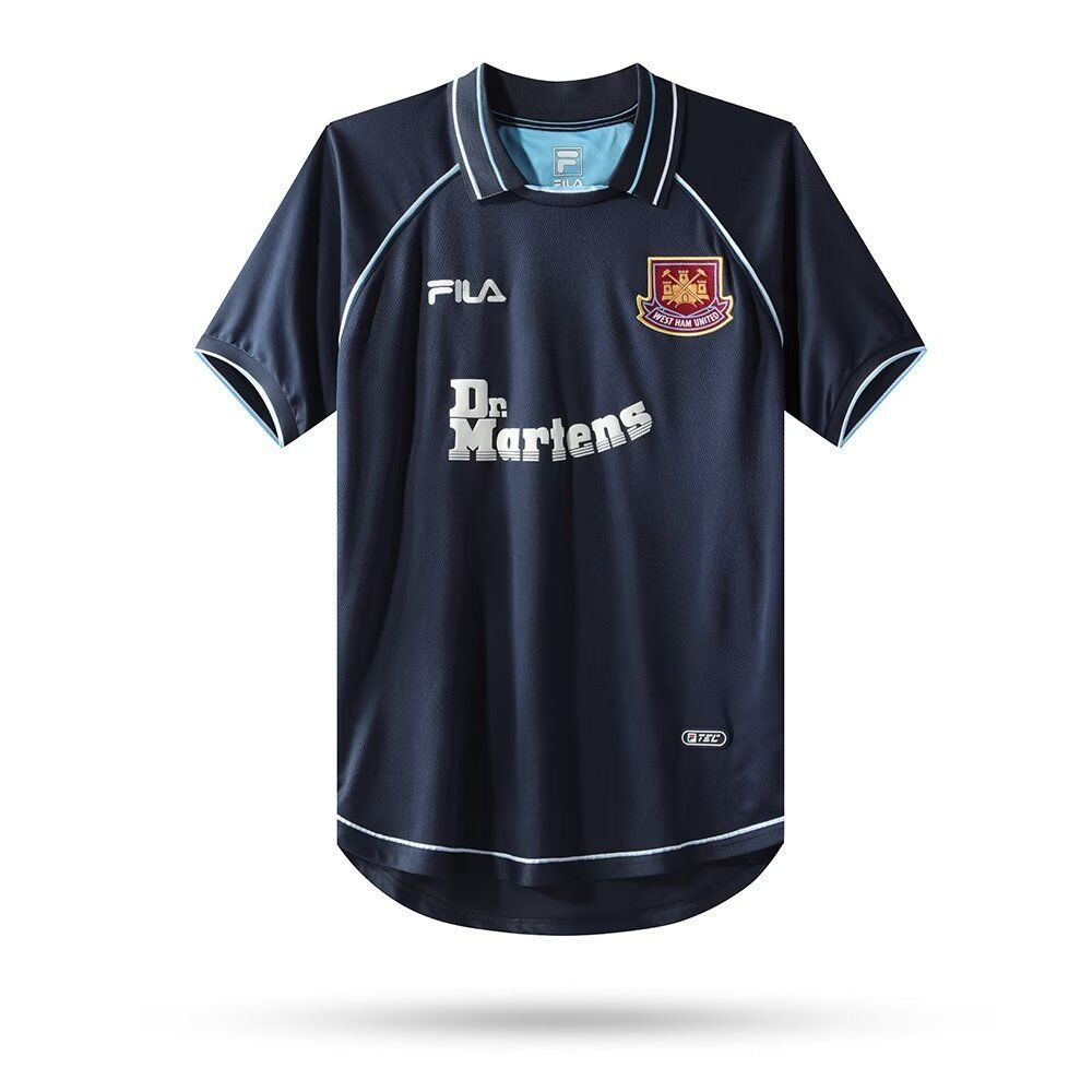 1999/2001 West Ham United Retro Third Away Soccer Jersey