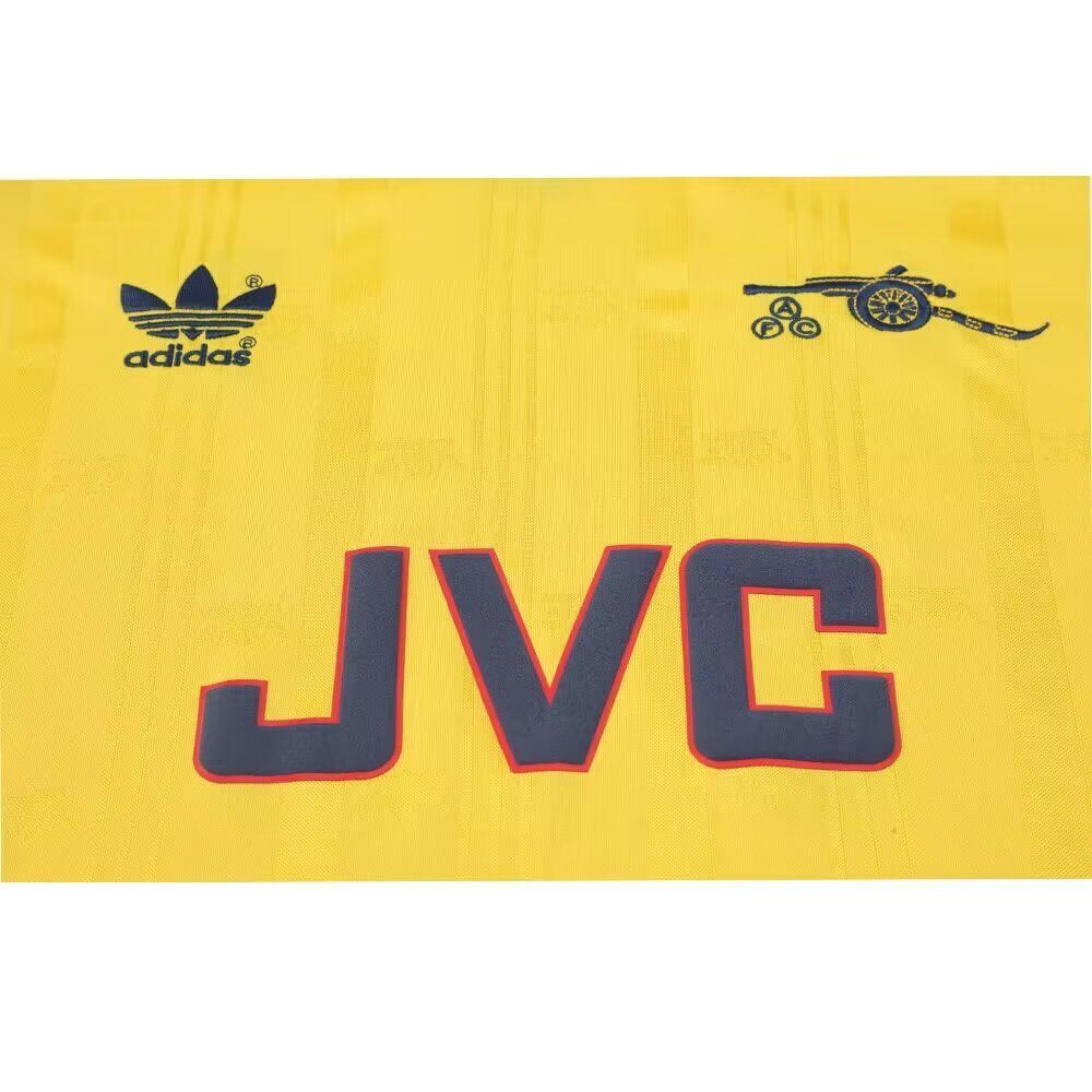 1989/1991 Arsenal Retro Away Long Sleeved Soccer Jersey