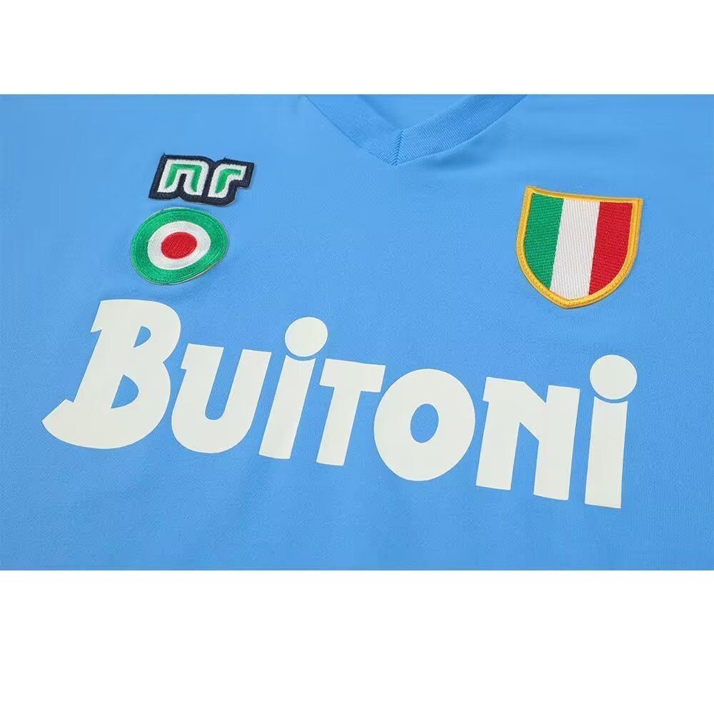 1987/1988 Napoli Retro Home Soccer Jersey