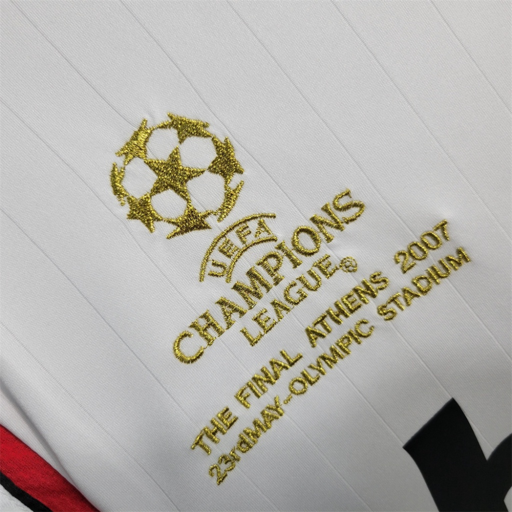 2006/2007 Milan Retro Away Long Sleeved Soccer Jersey