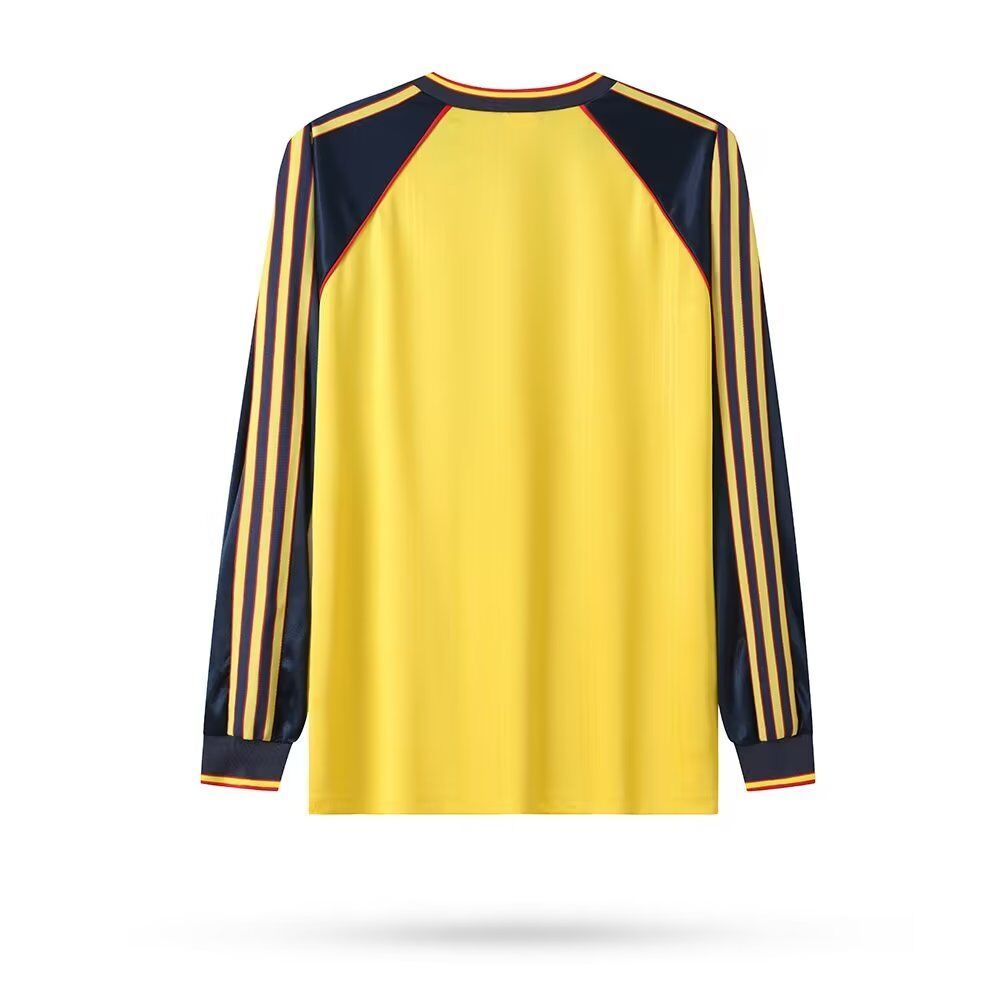 1989/1991 Arsenal Retro Away Long Sleeved Soccer Jersey