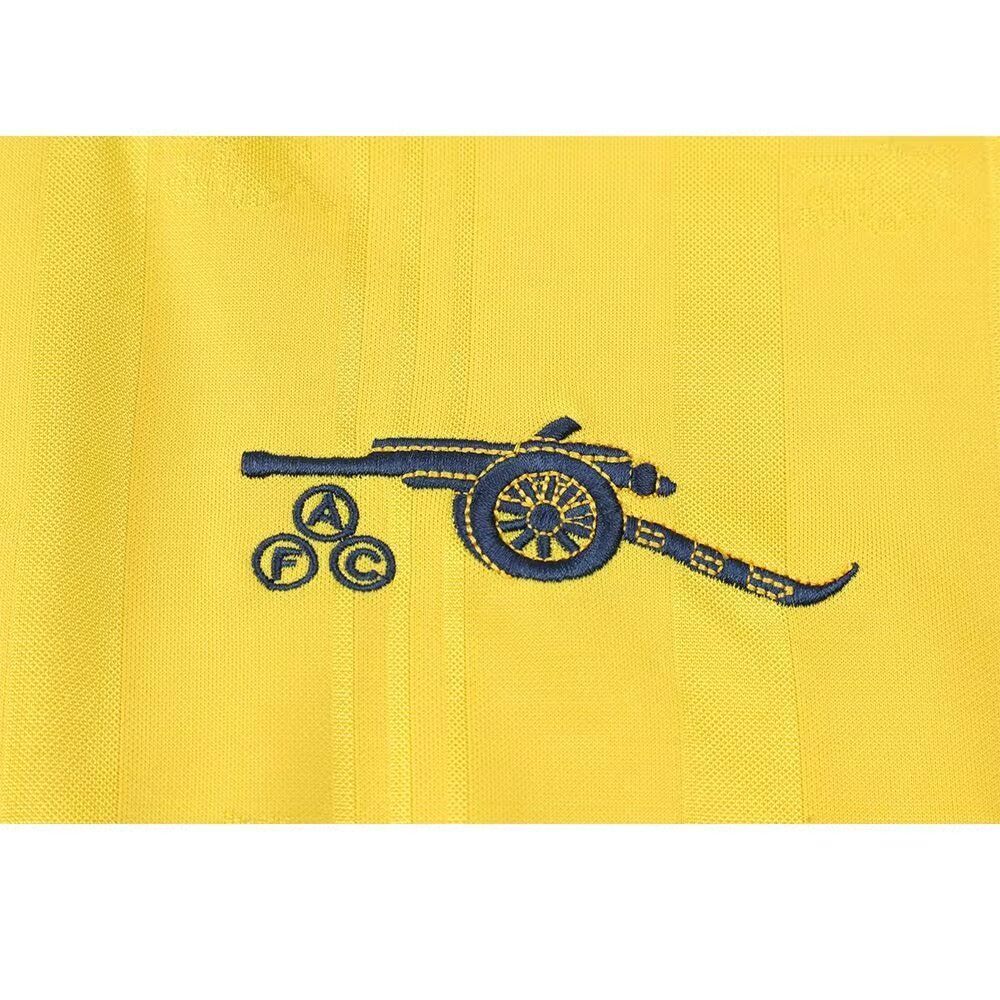 1989/1991 Arsenal Retro Away Long Sleeved Soccer Jersey