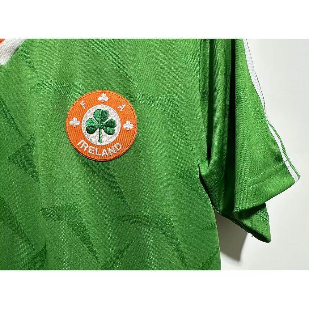 1990 Ireland Retro Home Soccer Jersey