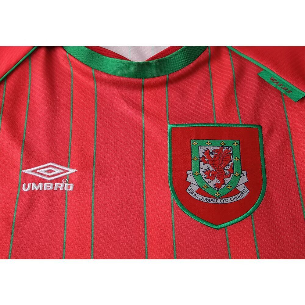 1994/1996 Wales Retro Home Soccer Jersey