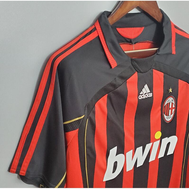 2006/2007 Milan Retro Home Soccer Jersey