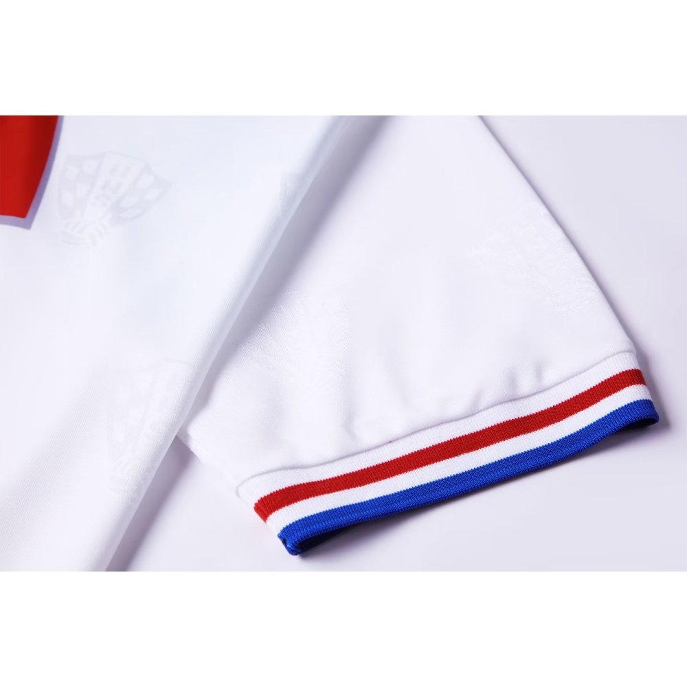 1998 Croatia Retro Home Soccer Jersey