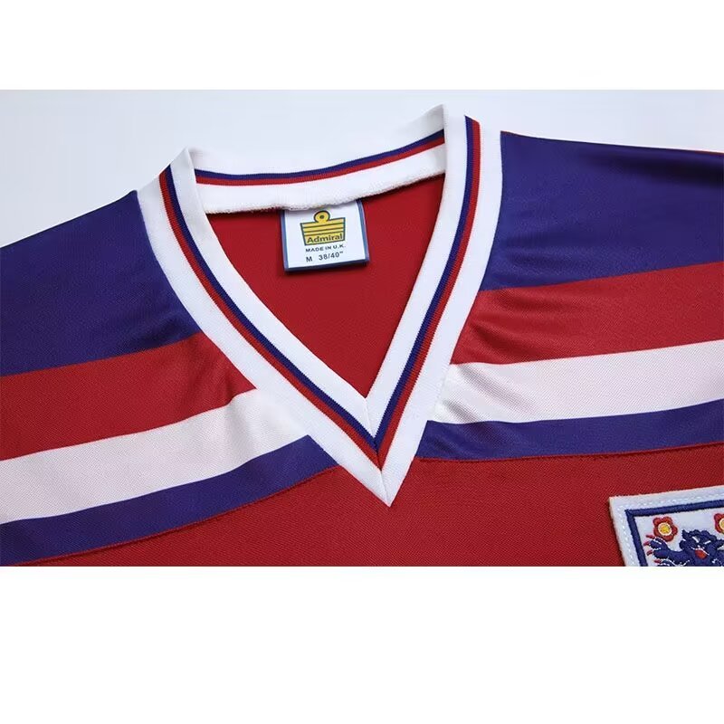 1982 England Retro Away Soccer Jersey