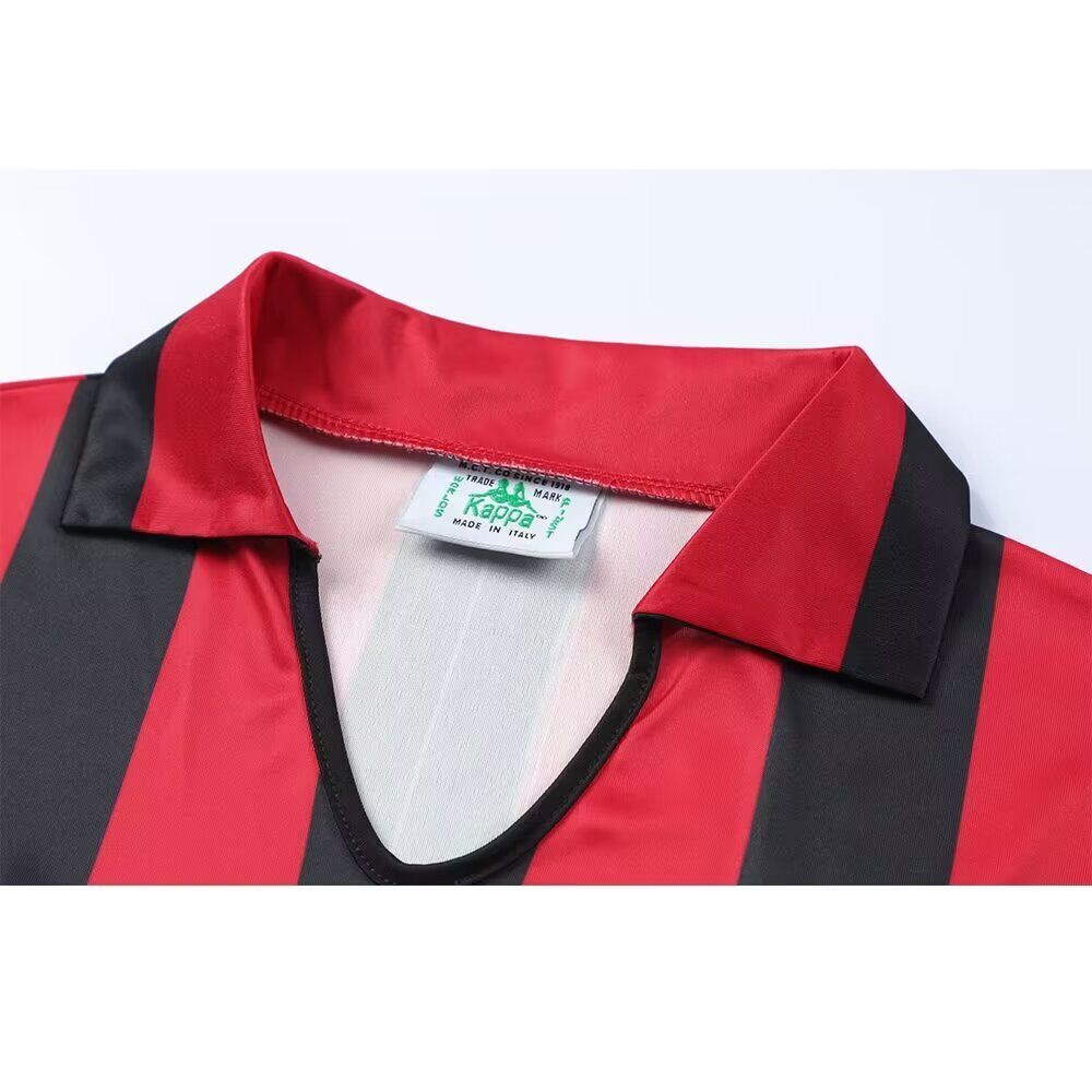 1988/1989 Milan Retro Home Soccer Jersey