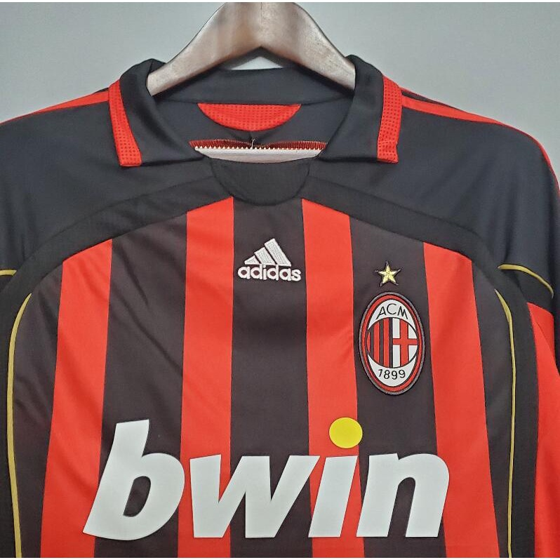 2006/2007 Milan Retro Home Soccer Jersey