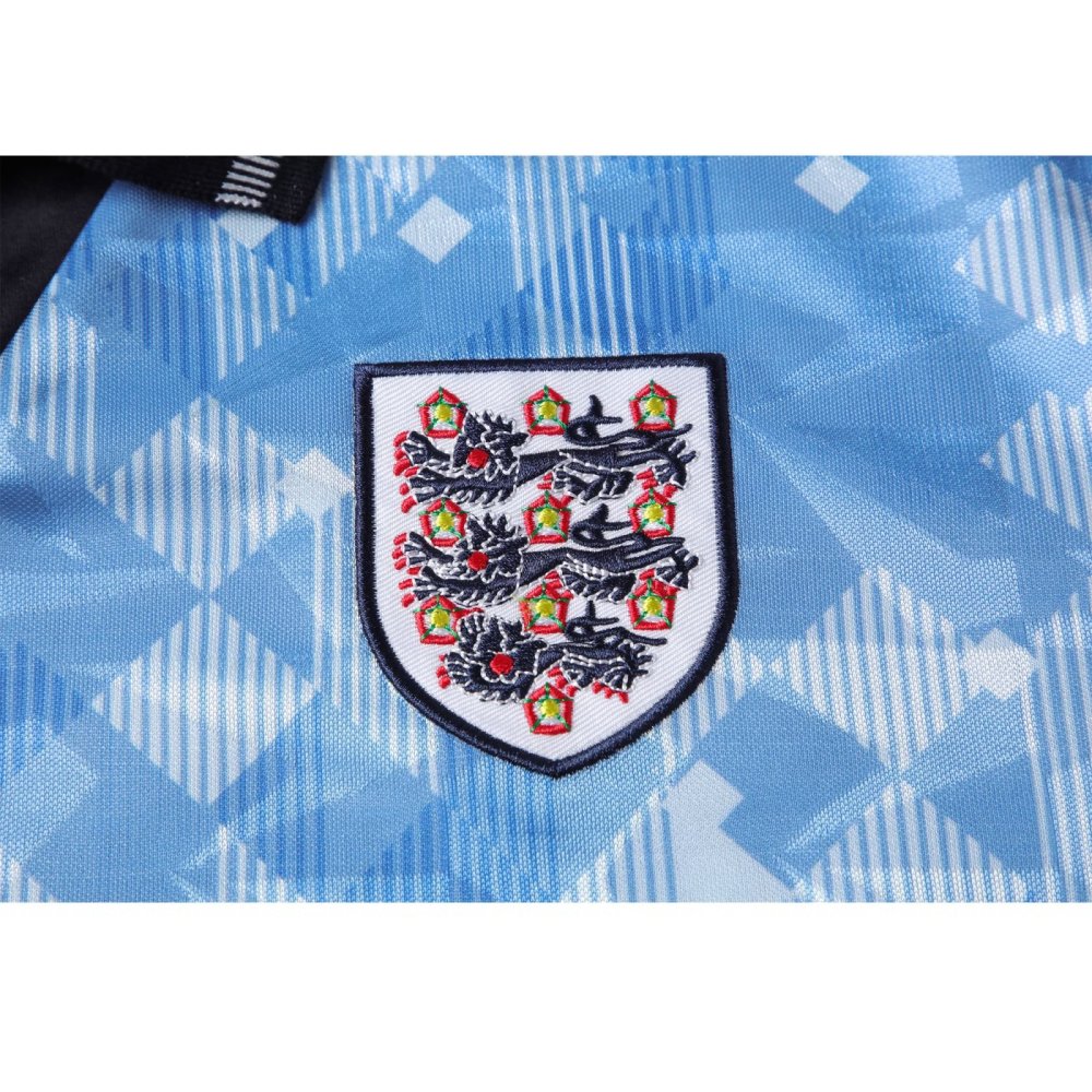 1990 England Retro Third Away Soccer Jersey