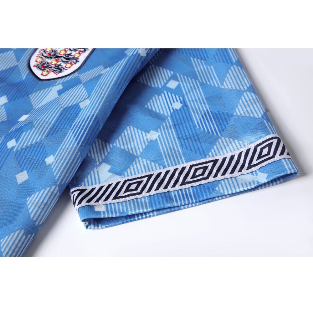 1990 England Retro Third Away Soccer Jersey