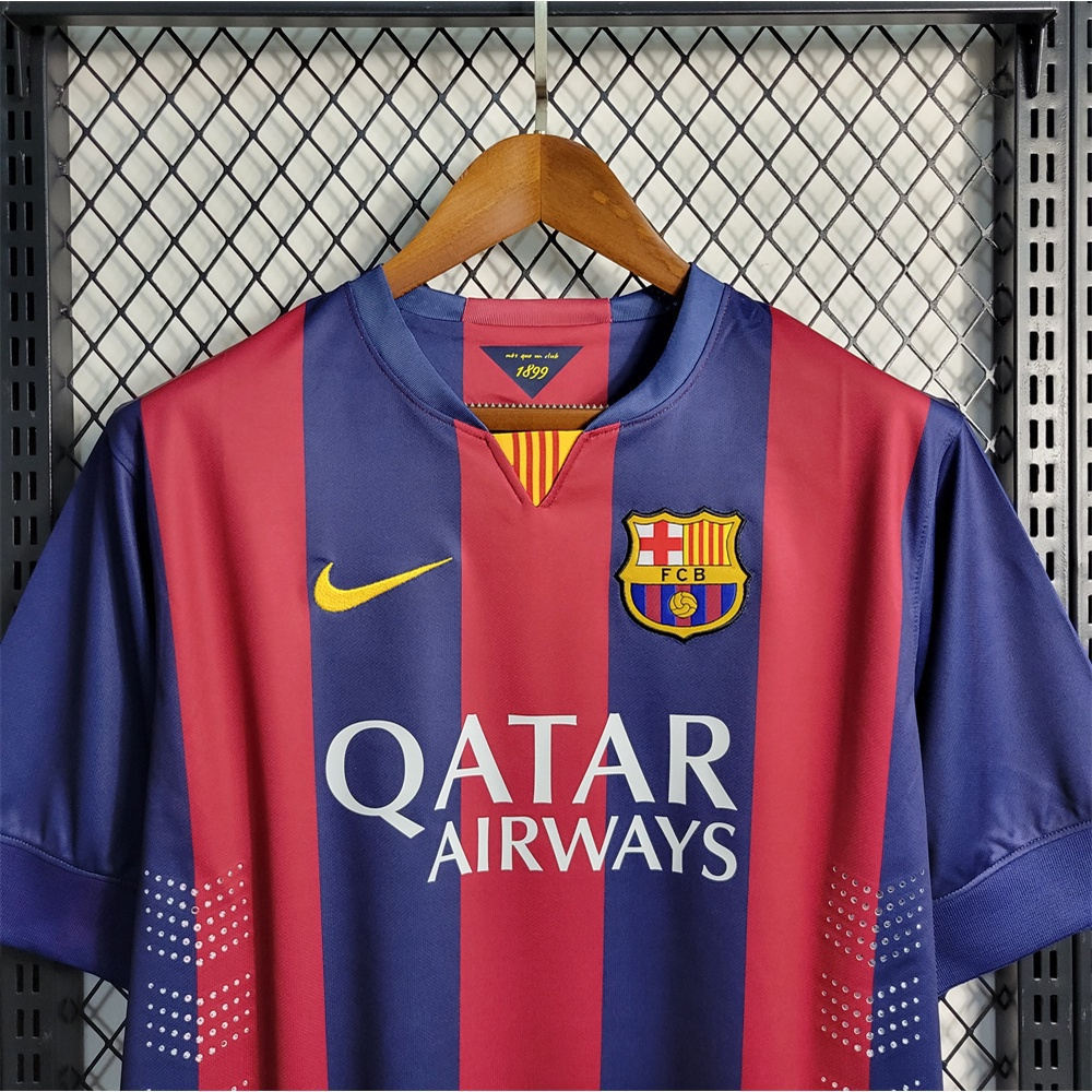 20014/2015 Barcelona Retro Home Soccer Jersey