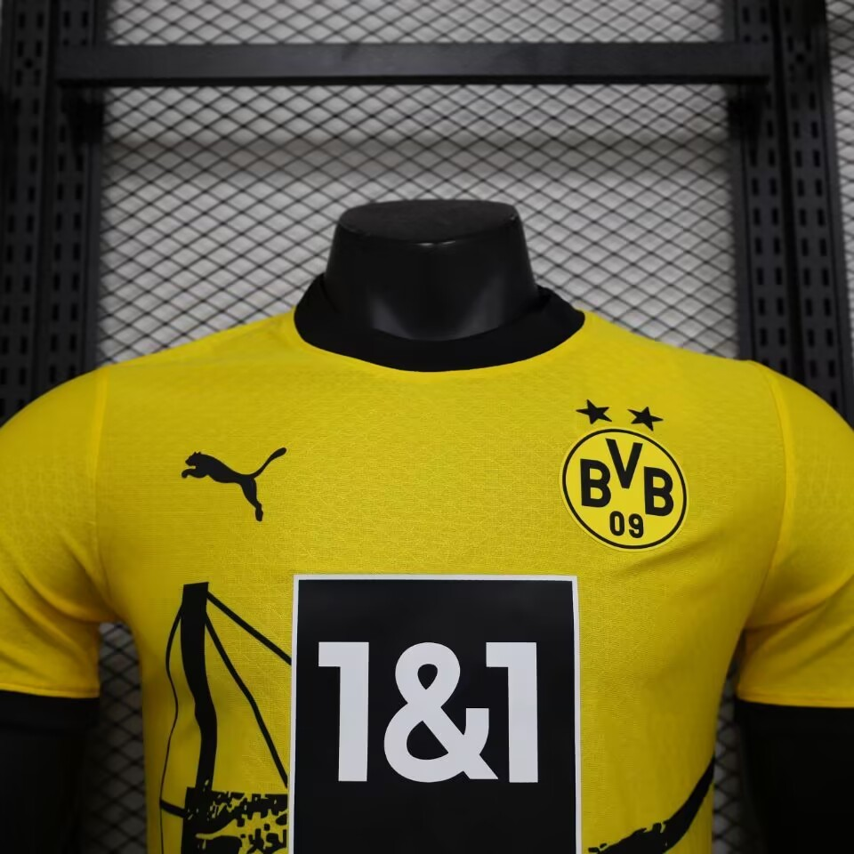 2023/2024 Dortmund Home Player version Soccer Jersey