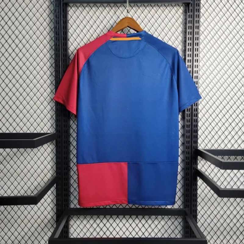 2009 Barcelona Retro Home Soccer Jersey