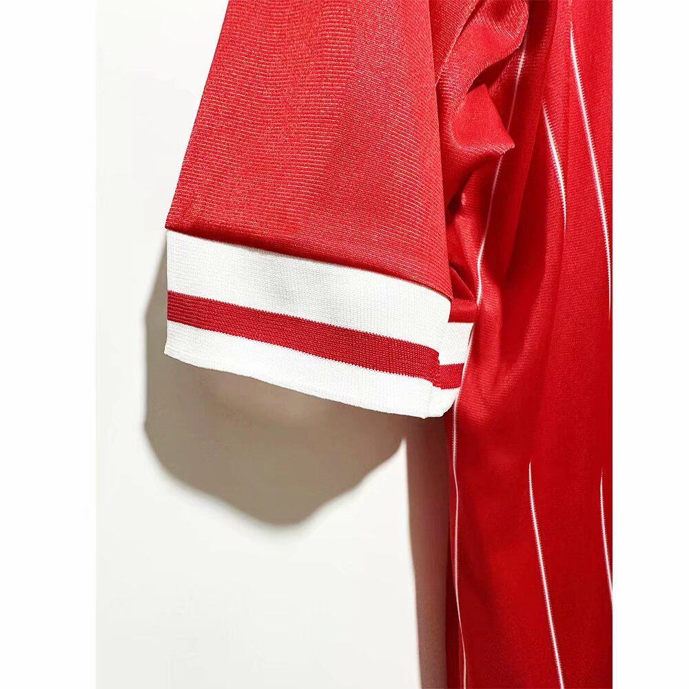 1984 Liverpool Retro Home Soccer Jersey