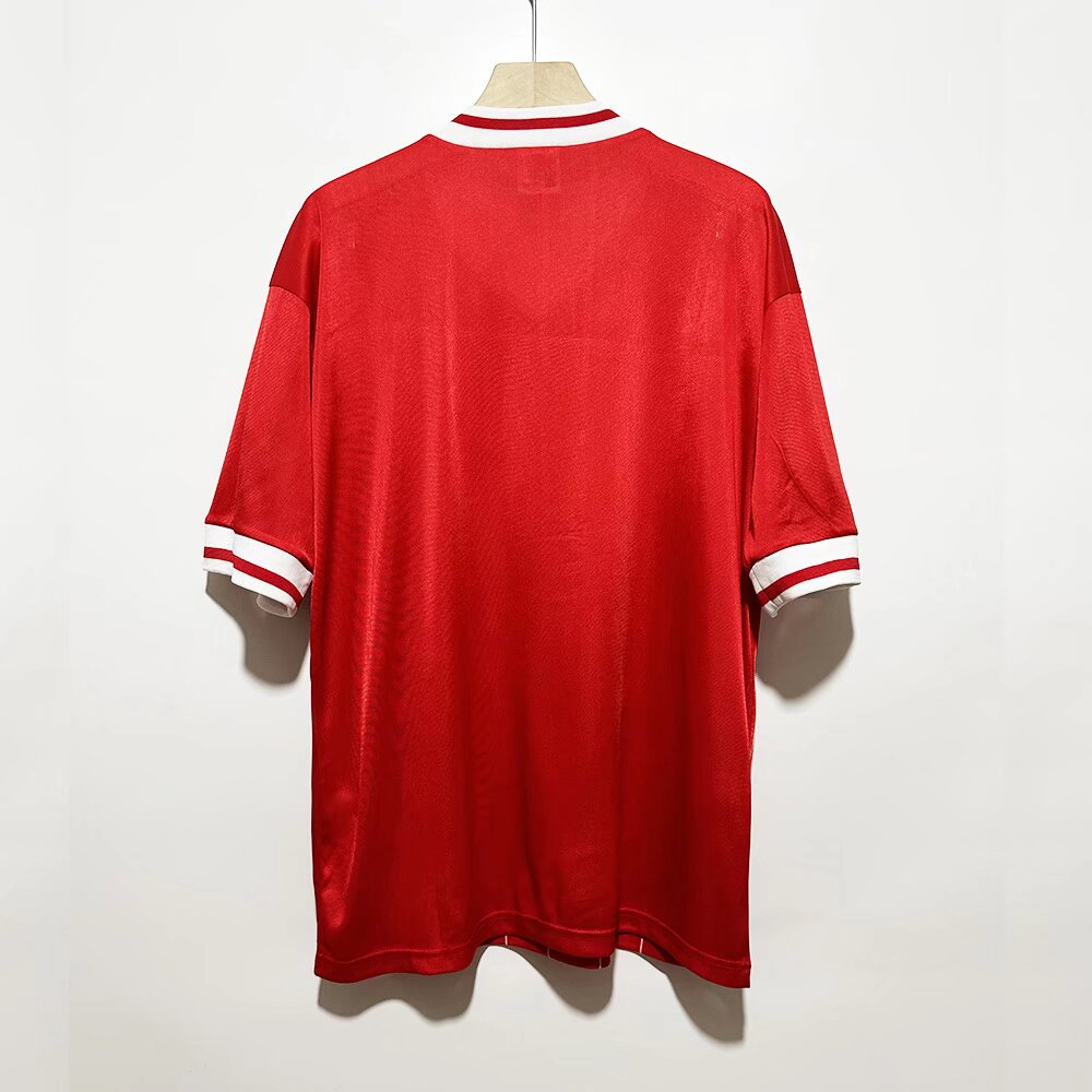 1984 Liverpool Retro Home Soccer Jersey