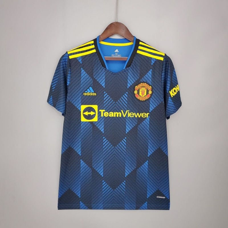 2021/2022 Manchester United Third away game Soccer Jersey