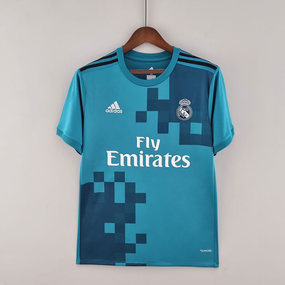 2017/2018 Real Madrid Away Retro Soccer Jersey