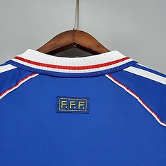 1998 France Away Retro Soccer Jersey