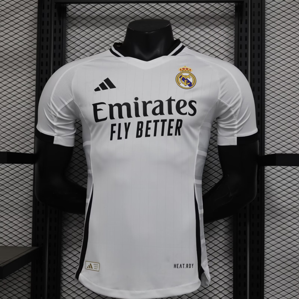 2024/2025 Real Madrid Home Player version Soccer Jersey
