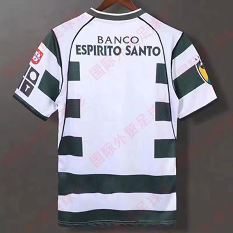 2001/2003 Sporting Home Retro Soccer Jersey