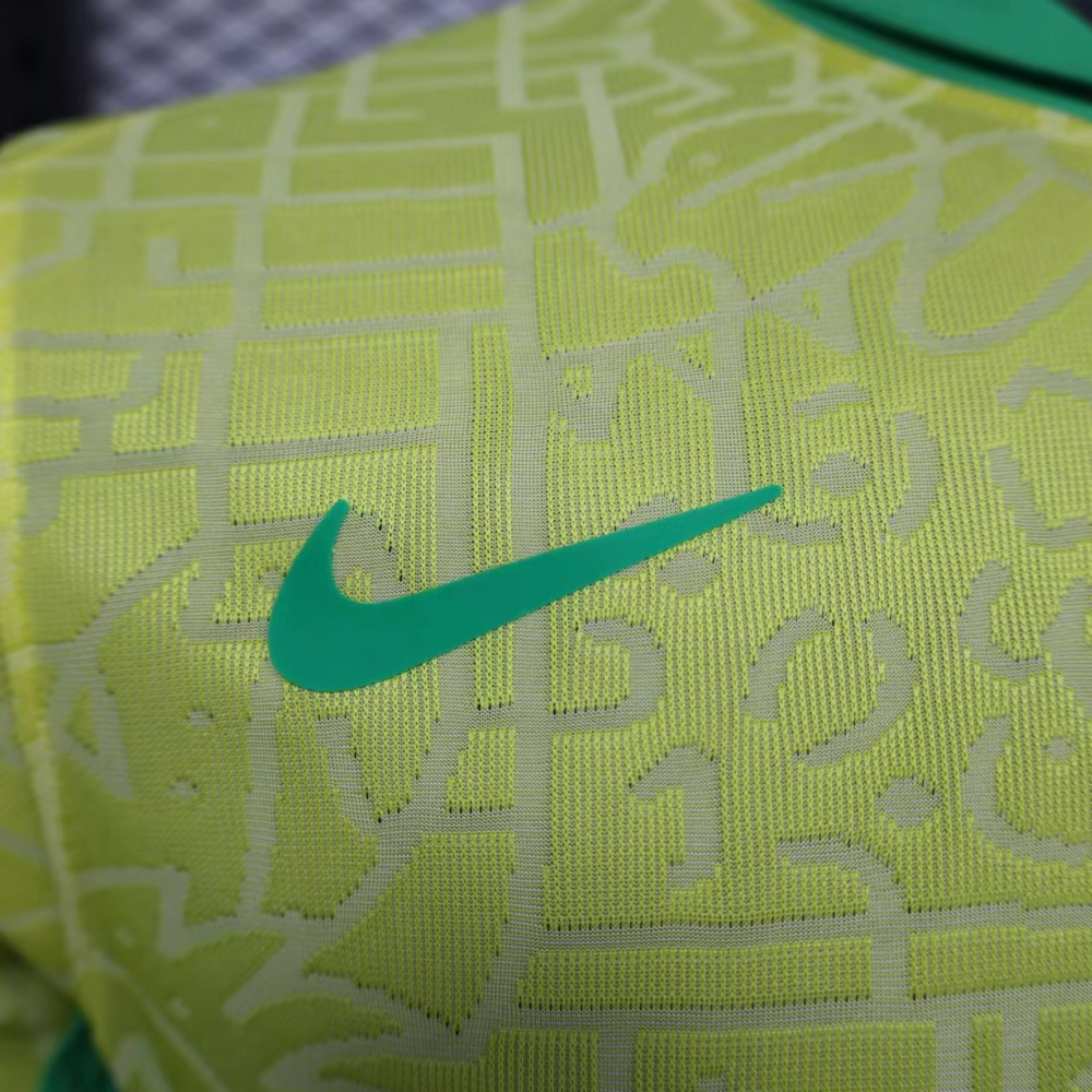 2024/2025 Brazil Home Player version Soccer Jersey