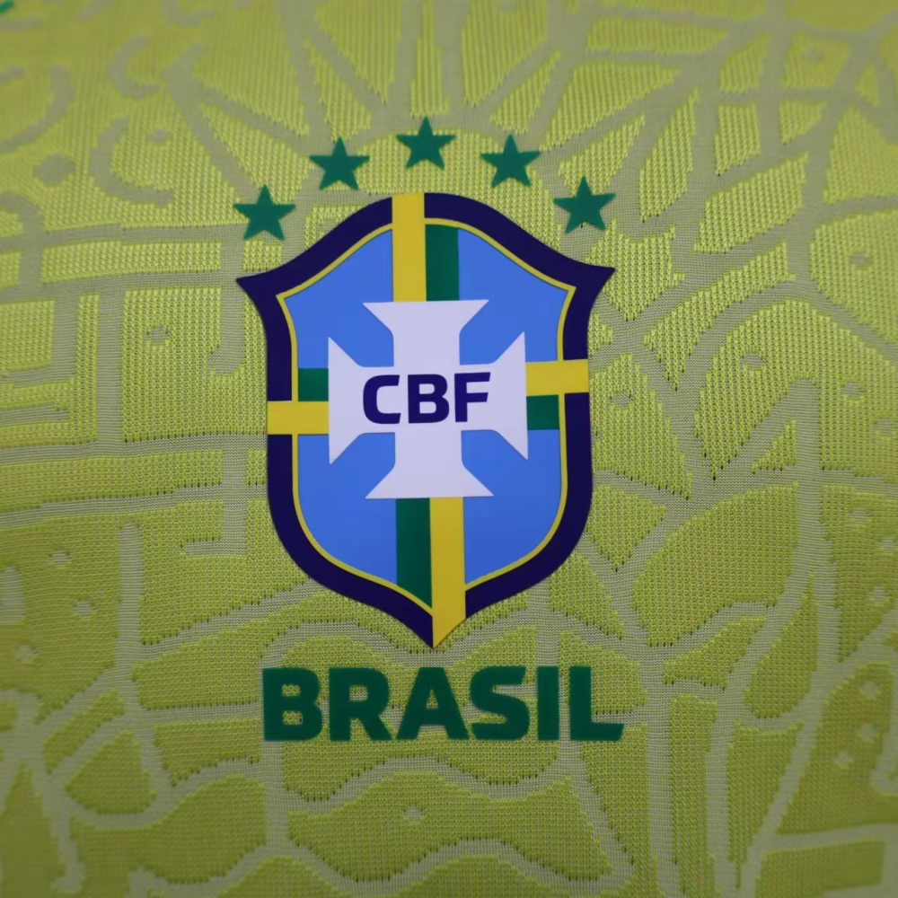 2024/2025 Brazil Home Player version Soccer Jersey
