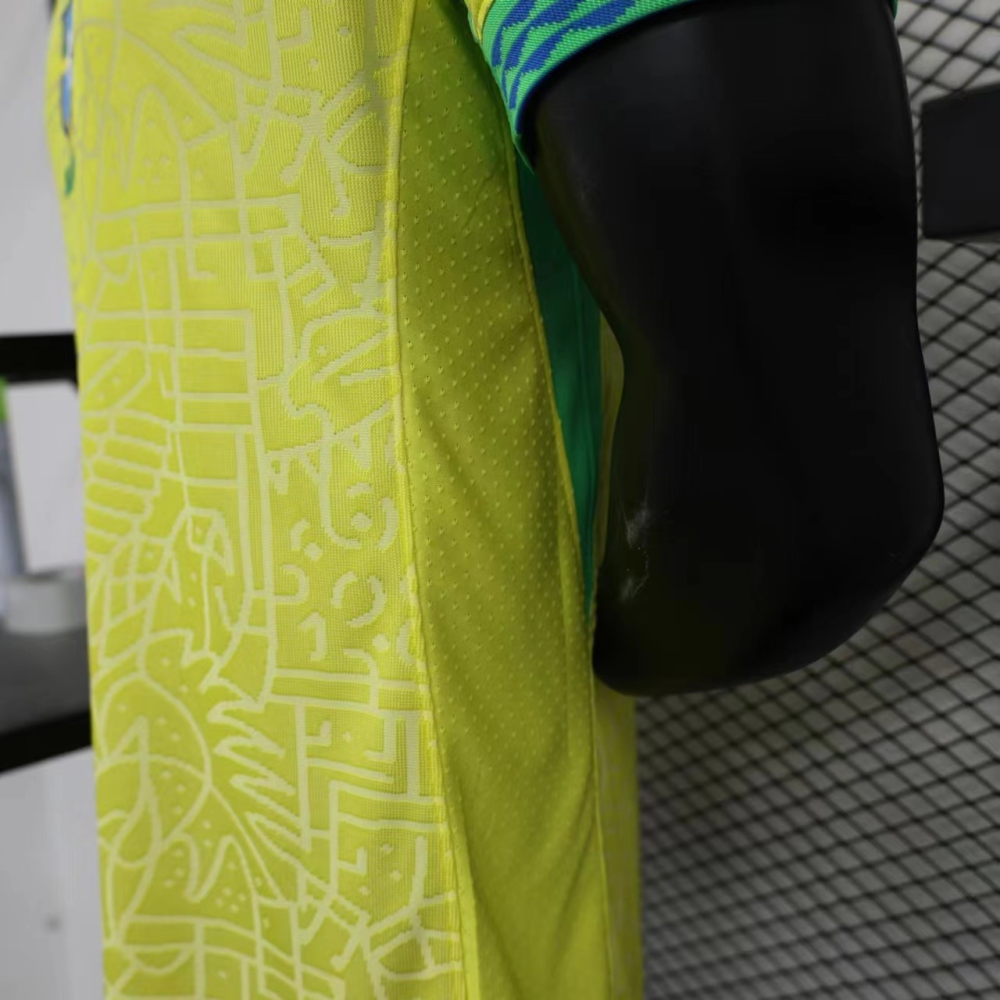 2024/2025 Brazil Home Player version Soccer Jersey