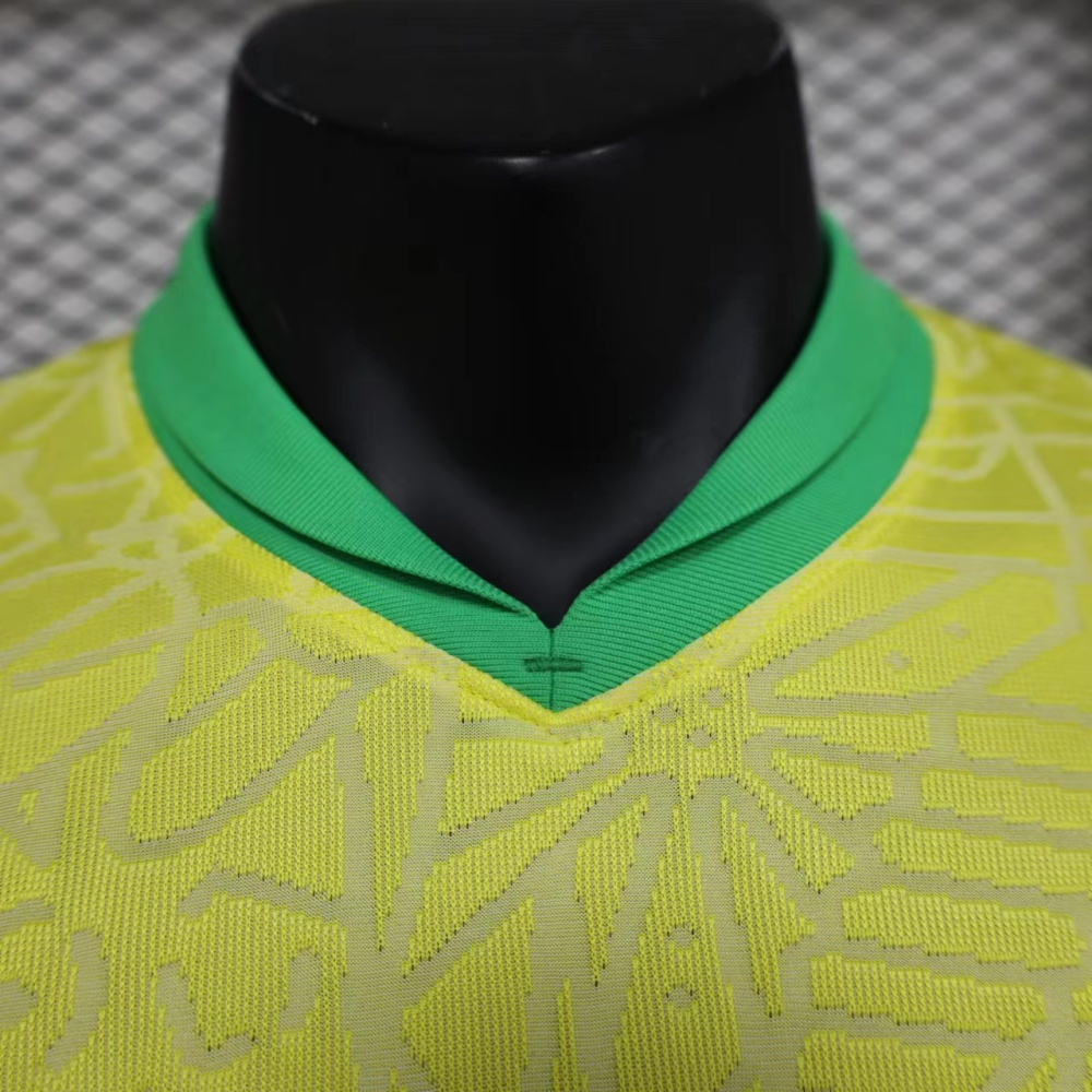 2024/2025 Brazil Home Player version Soccer Jersey