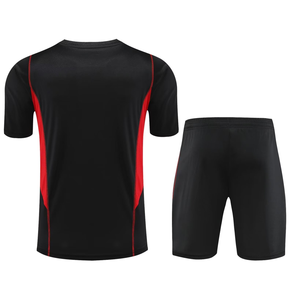 2023/2024 sao paulo black training clothes black red white suit soccer jersey