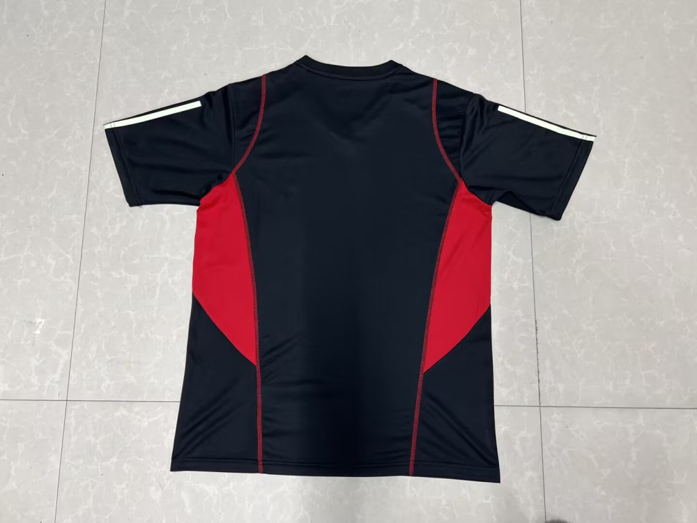 2023/2024 sao paulo black training clothes black red white soccer jersey