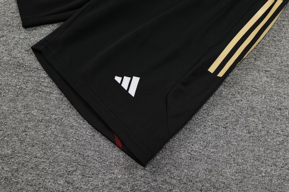 2023/2024 sao paulo black training clothes black red white suit soccer jersey
