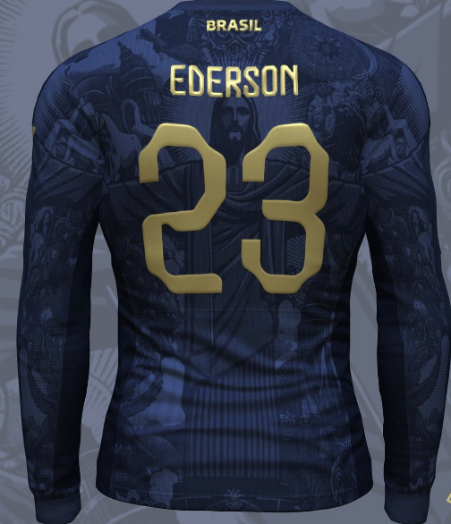 1:1 copy top quality (S-4XL) Brazil special edition Football Jersey
