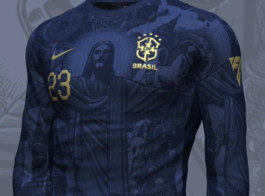 1:1 copy top quality (S-4XL) Brazil special edition Football Jersey