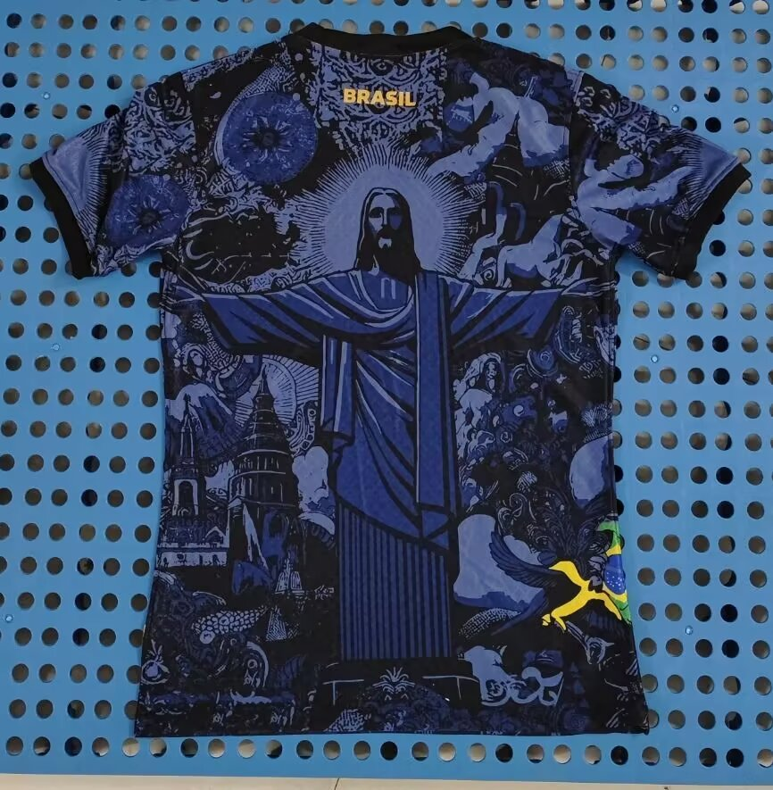 1:1 copy top quality (S-4XL) Brazil special edition Football Jersey