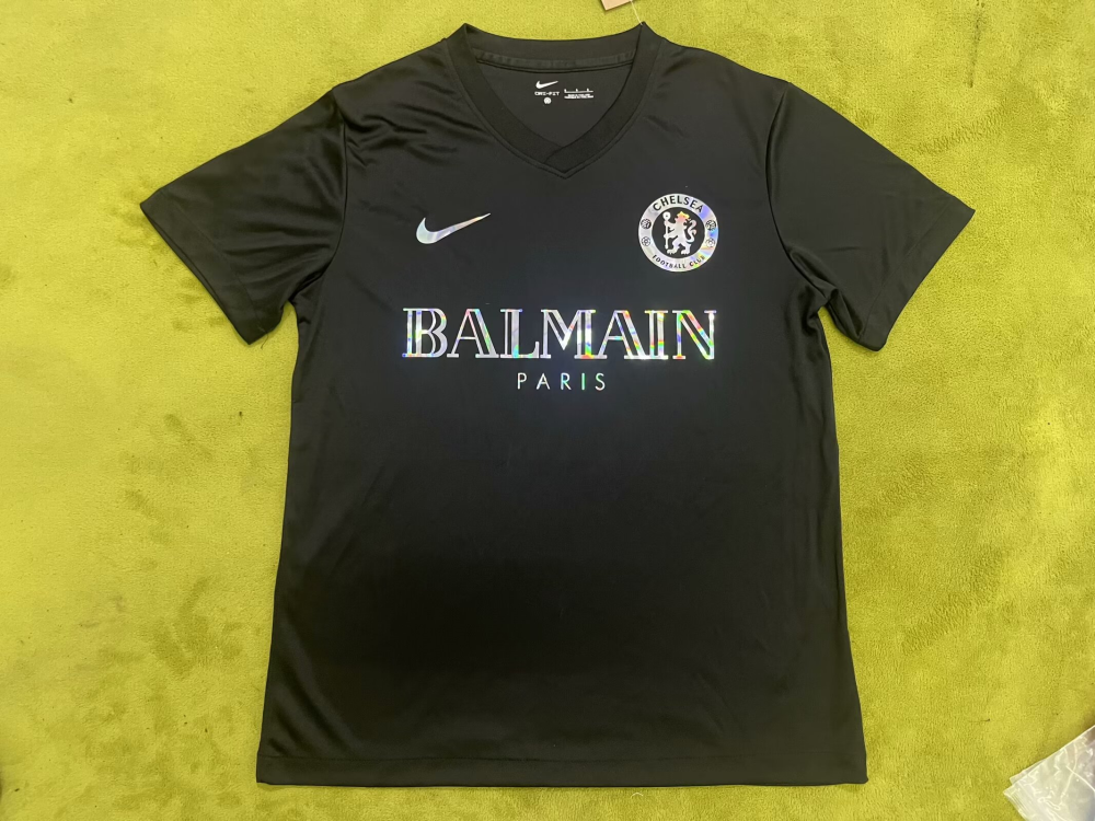 chelsea black special edition football jersey