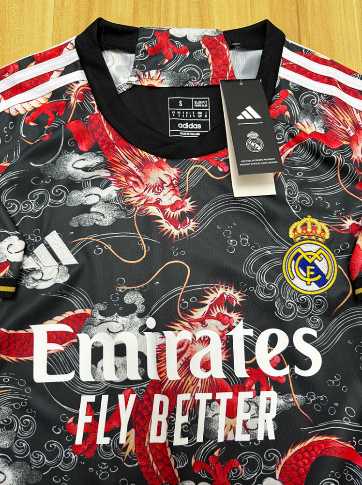 2024/2025 Real Madrid dragon special edition football jersey
