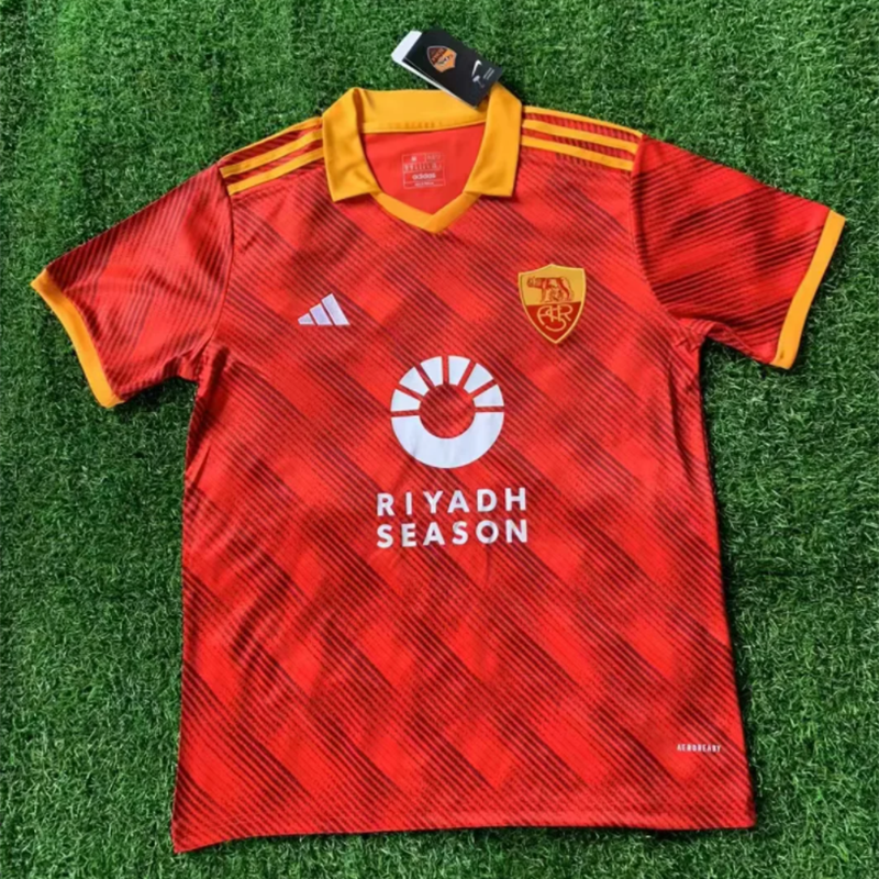 1:1 copy top quality 2024/2025 Roma home football jersey
