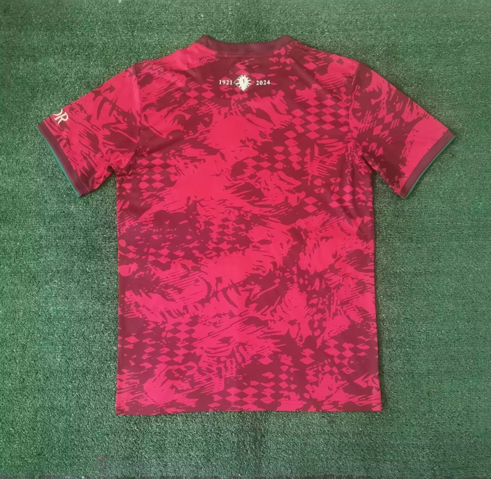 1:1 copy top quality 2024/2025 Portugal Red training clothes football jersey