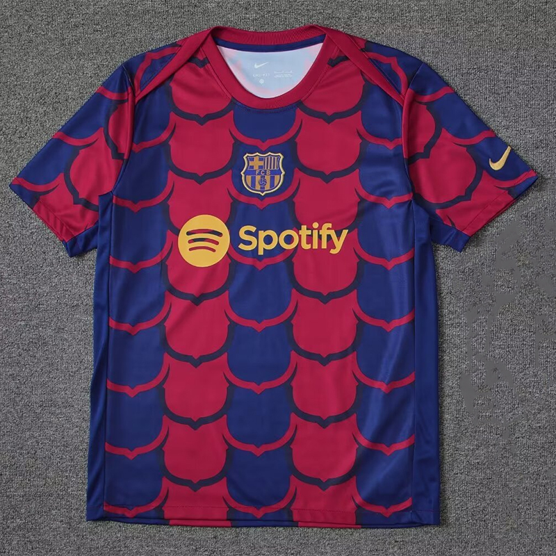 1:1 copy top quality 2024/2025 Barcelona training wear football jersey