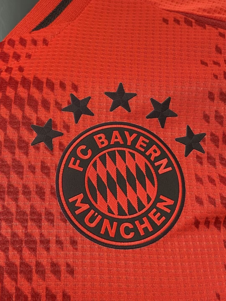 1:1 copy top quality（S-4XL）2024/2025 Bayern Munich home player version football jersey